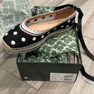 NWT Kate Spade Knottingham knit esperdrilles size 7